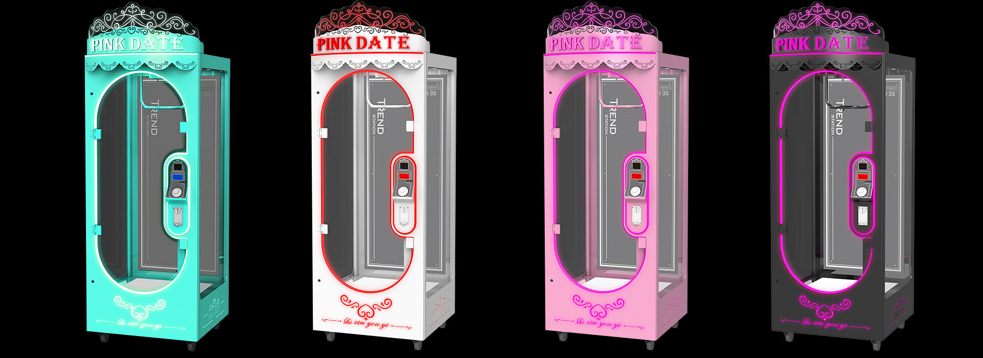 popular pink date machines